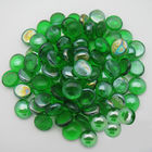 Het decoratieve Groene Open haardglas schommelt Glanzende en Vlotte Groene Kleur