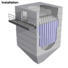 Hoge Prestatiesactivator Hete Filter Op hoge temperatuur cf1-1 van de Gasfilter